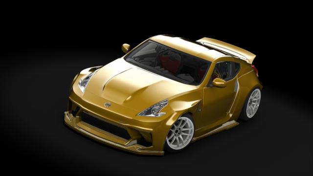 DK Nissan 370z EuroFighter для Assetto Corsa