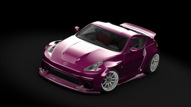 DK Nissan 370z EuroFighter для Assetto Corsa