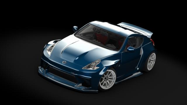 DK Nissan 370z EuroFighter для Assetto Corsa