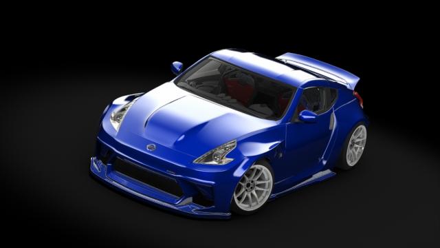DK Nissan 370z EuroFighter для Assetto Corsa