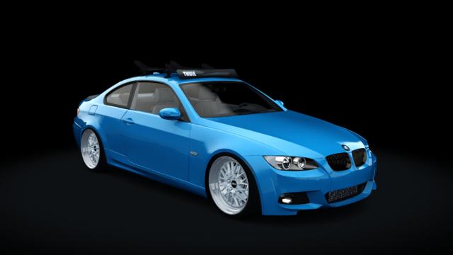 BMW E92 335I Single Turbo MkElite Tuned для Assetto Corsa
