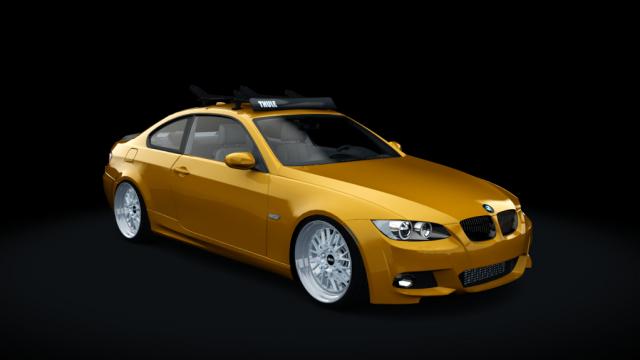 BMW E92 335I Single Turbo MkElite Tuned для Assetto Corsa