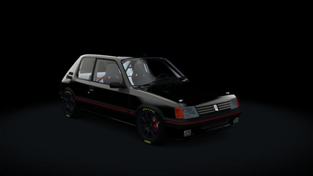 Peugeot 205 GTI 1.9 Gutmann T16v 222cv for Assetto Corsa