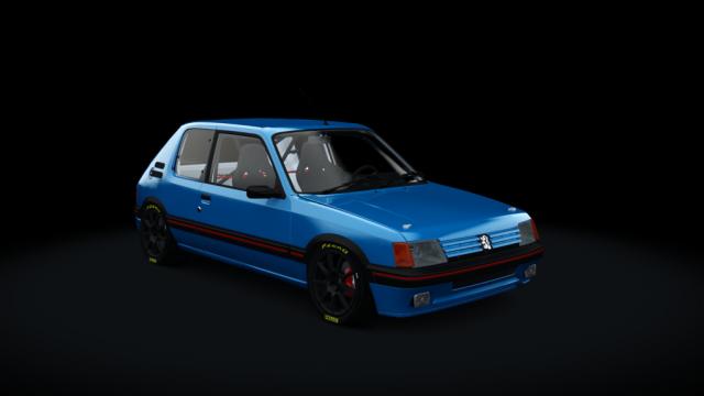 Peugeot 205 GTI 1.9 Gutmann T16v 222cv