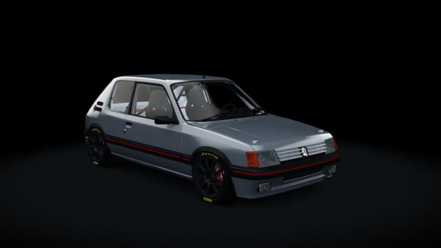 Peugeot 205 GTI 1.9 Gutmann T16v 222cv for Assetto Corsa