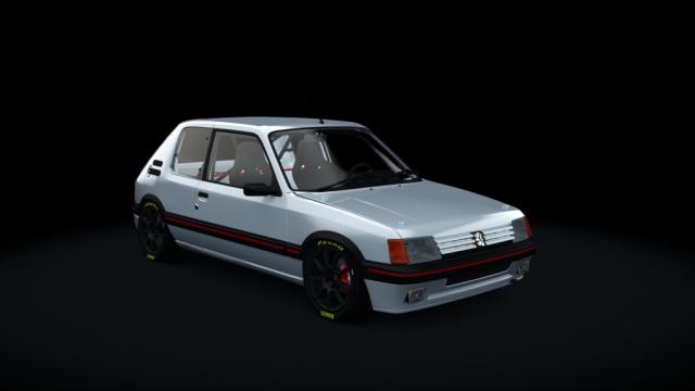 Peugeot 205 GTI 1.9 Gutmann T16v 222cv for Assetto Corsa
