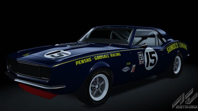 Chevrolet Camaro 1968 для Assetto Corsa