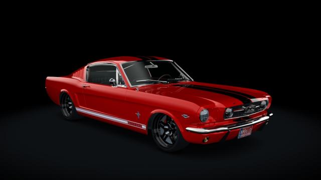 Ford Mustang 1966 Fastback 2+2 Challenger Special для Assetto Corsa