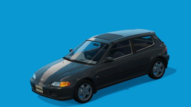 Honda Civic (EG6) Si-R acrm honda civic eg6 REV5 wheel crx delsol 15 для Assetto Corsa