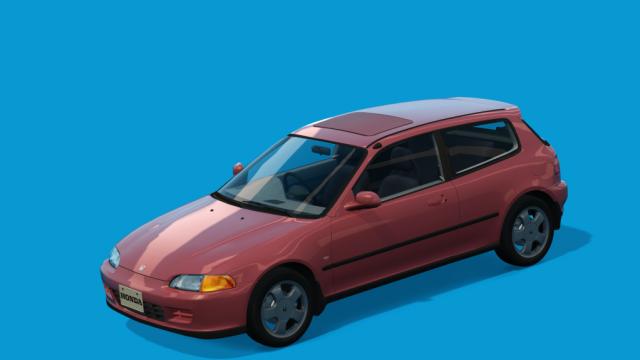 Honda Civic (EG6) Si-R acrm honda civic eg6 REV5 wheel crx delsol 15 для Assetto Corsa