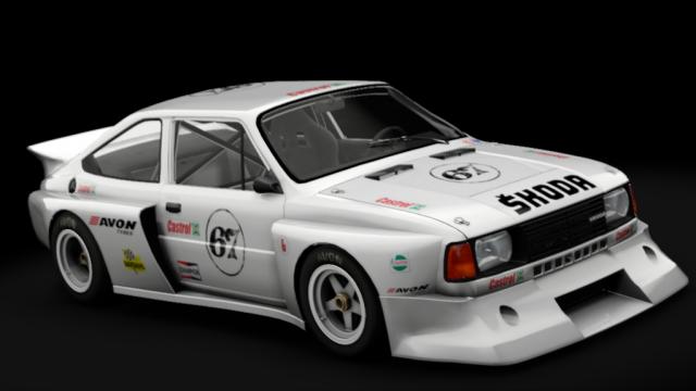 Skoda (Race 747M) 136 Rapid Turbo CR/1 Circuit для Assetto Corsa