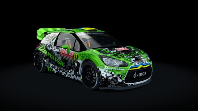 Citroen DS3 WRC 2015 для Assetto Corsa