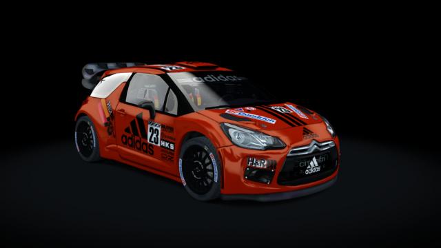 Citroen DS3 WRC 2015 для Assetto Corsa