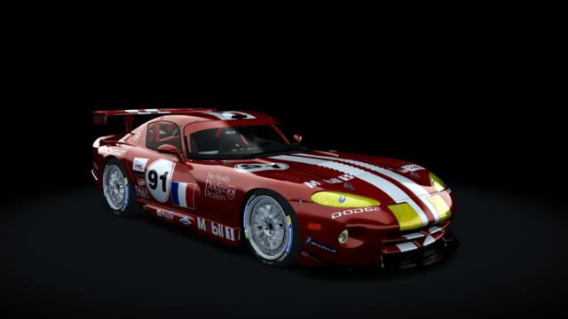 Dodge Viper GTS-R manual для Assetto Corsa