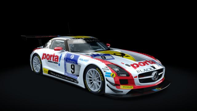 Mercedes SLS AMG GT3 для Assetto Corsa