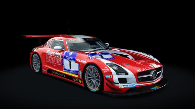 Mercedes SLS AMG GT3 для Assetto Corsa