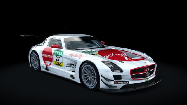 Mercedes SLS AMG GT3 для Assetto Corsa