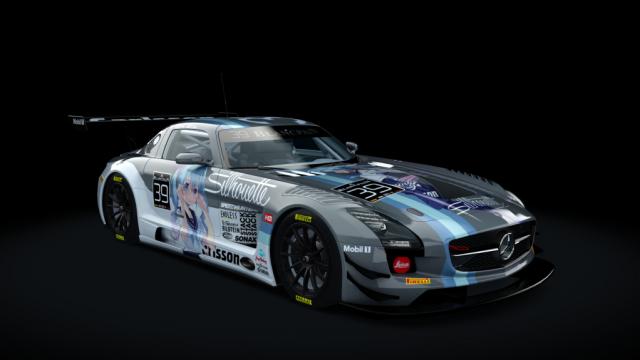 Mercedes SLS AMG GT3 для Assetto Corsa