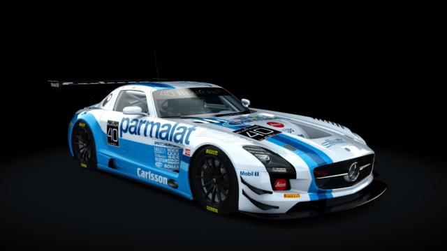 Mercedes SLS AMG GT3 для Assetto Corsa
