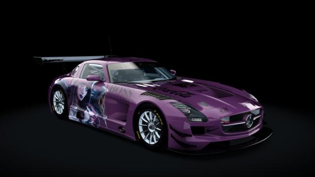 Mercedes SLS AMG GT3 для Assetto Corsa