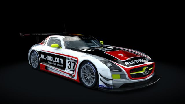 Mercedes SLS AMG GT3 для Assetto Corsa