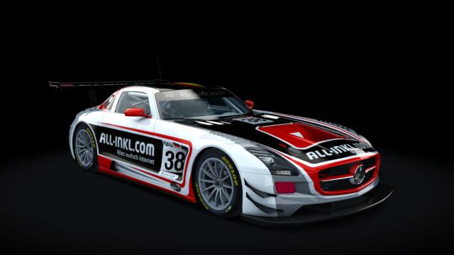 Mercedes SLS AMG GT3 для Assetto Corsa