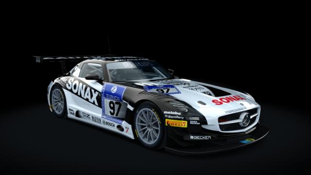 Mercedes SLS AMG GT3 для Assetto Corsa