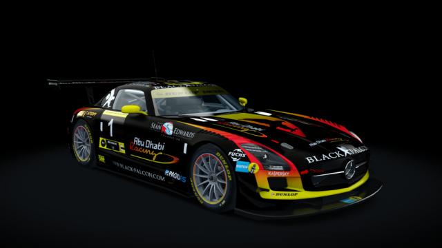 Mercedes SLS AMG GT3 для Assetto Corsa