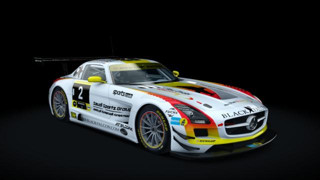 Mercedes SLS AMG GT3 для Assetto Corsa