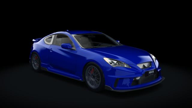 Hyundai HKS Genesis Coupe 2010 for Assetto Corsa