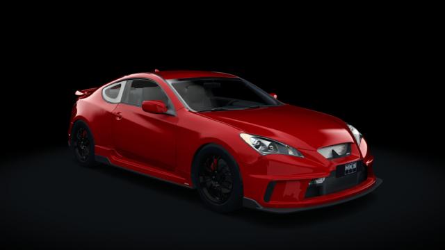 Hyundai HKS Genesis Coupe 2010 for Assetto Corsa