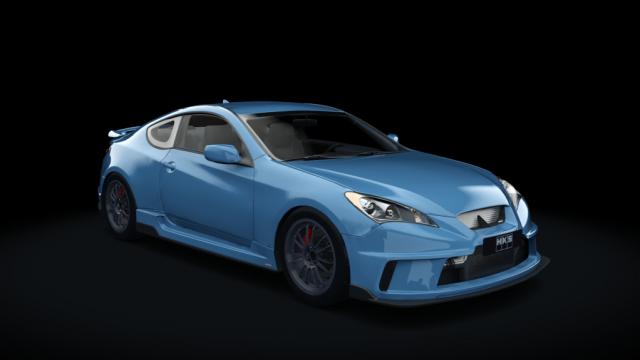 Hyundai HKS Genesis Coupe 2010 for Assetto Corsa