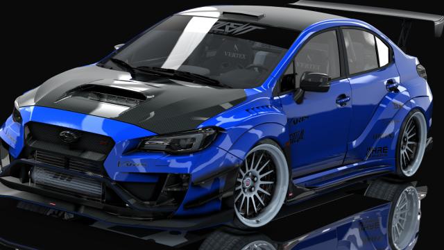 Subaru WRX STi 2016 Varis Kit By HitachiMedia для Assetto Corsa