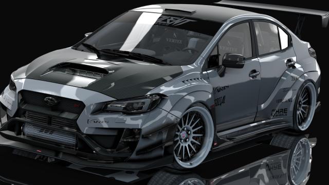 Subaru WRX STi 2016 Varis Kit By HitachiMedia для Assetto Corsa