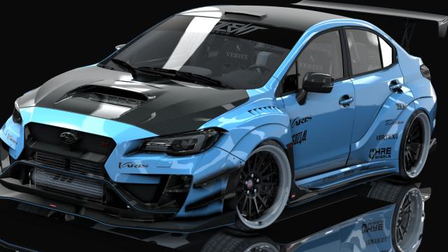 Subaru WRX STi 2016 Varis Kit By HitachiMedia для Assetto Corsa