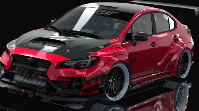 Subaru WRX STi 2016 Varis Kit By HitachiMedia для Assetto Corsa