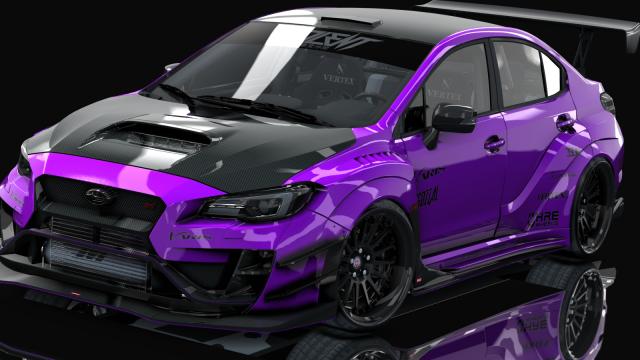 Subaru WRX STi 2016 Varis Kit By HitachiMedia для Assetto Corsa