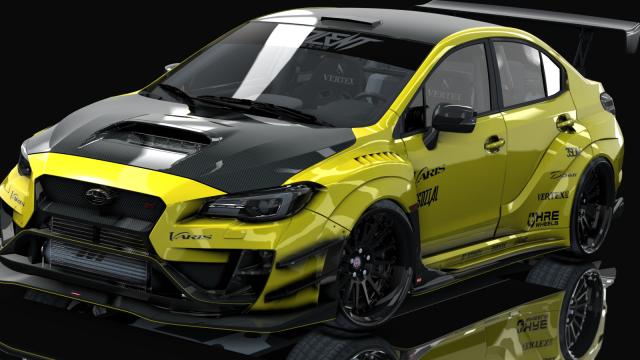 Subaru WRX STi 2016 Varis Kit By HitachiMedia для Assetto Corsa