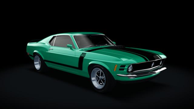 Ford Mustang Boss 302 1970 для Assetto Corsa