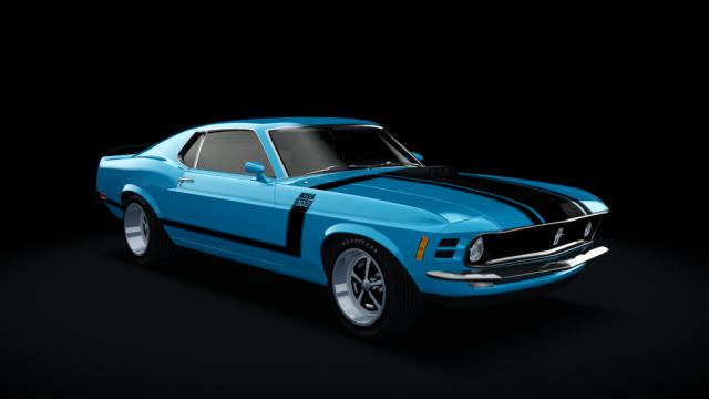 Ford Mustang Boss 302 1970 для Assetto Corsa