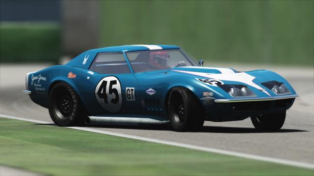 Chevrolet Corvette Air 1969 для Assetto Corsa