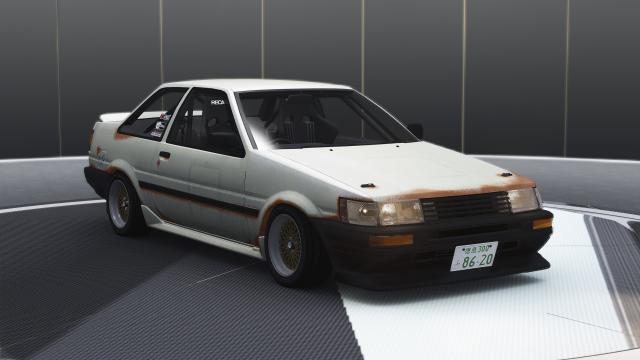 Toyota Corolla Levin AE86 Coupe для Assetto Corsa