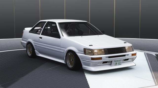 Toyota Corolla Levin AE86 Coupe для Assetto Corsa