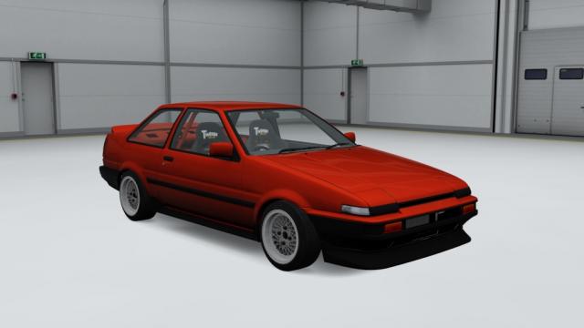 Toyota AE86 Levin Coupe для Assetto Corsa