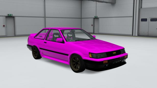 Toyota AE86 Levin Coupe для Assetto Corsa