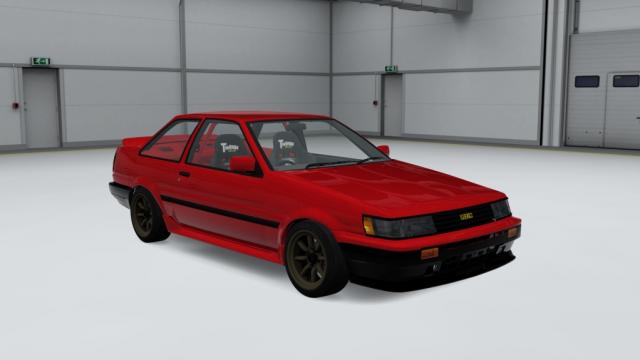 Toyota AE86 Levin Coupe для Assetto Corsa