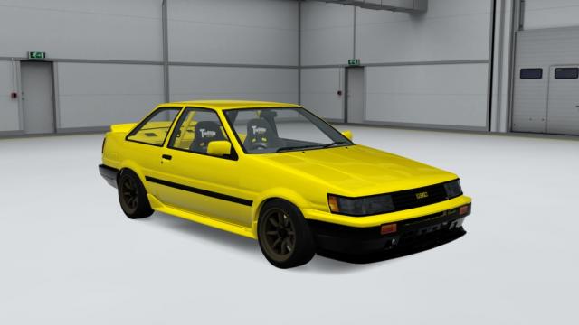 Toyota AE86 Levin Coupe для Assetto Corsa