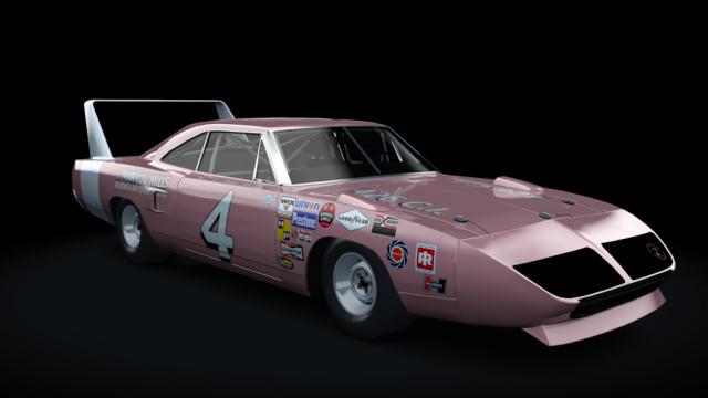 Plymouth Superbird NASCAR для Assetto Corsa