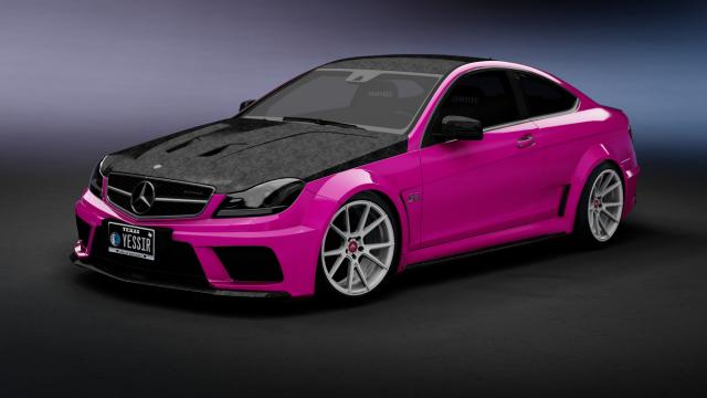 Mercedes Benz C63 AMG для Assetto Corsa