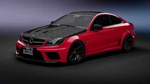 Mercedes Benz C63 AMG для Assetto Corsa